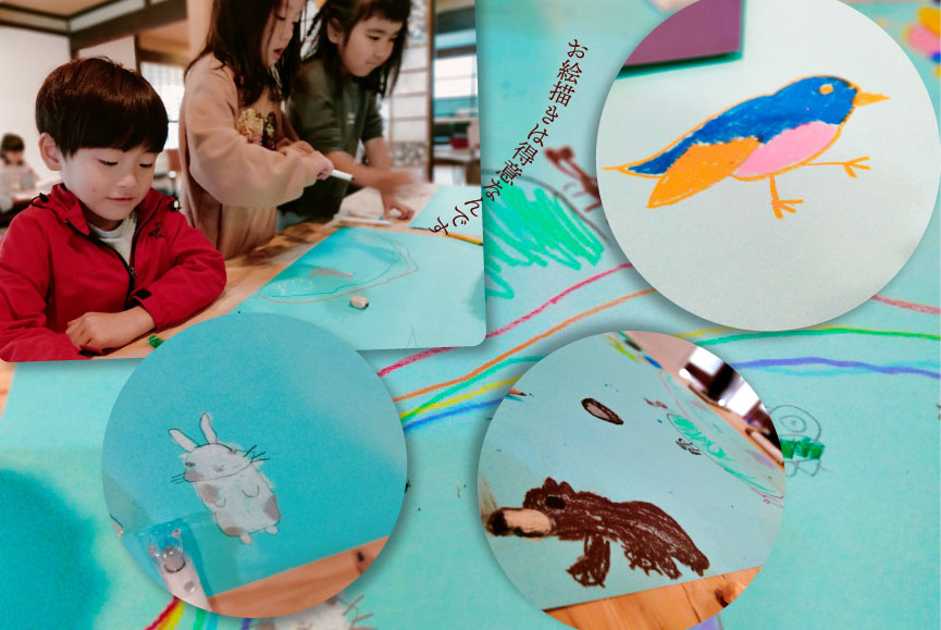 お絵描きは得意なんです