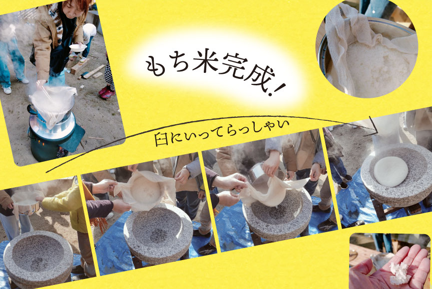 もち米完成!